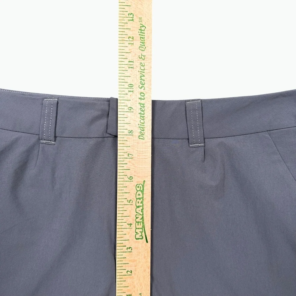 The North Face Inlux Cropped Pant Women 12 Gray Hiking Outdoor Stretch NF0A3BV5